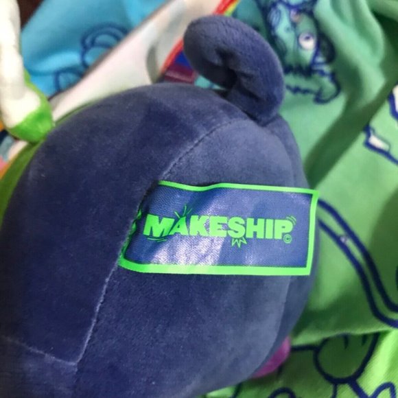 Authentic Wizard101 Rainbow Pride Piggle Plush Makeship- Rare- 992 Made- NWT - Picture 6 of 6